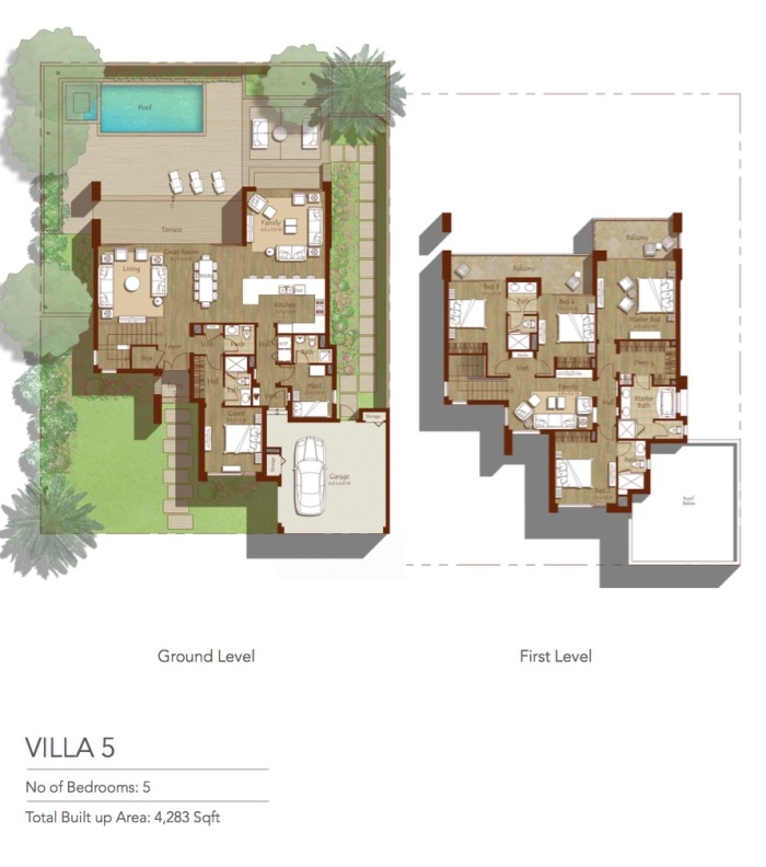 Villa5-Floor-Map